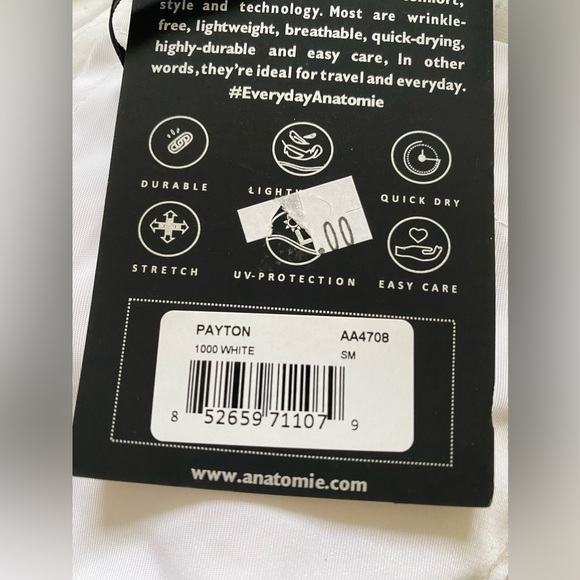 Anatomie Payton Women's Jacket White Size Small NEW NWT - Picture 3 of 6